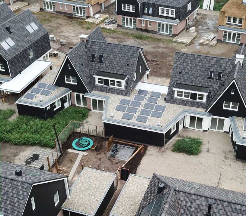 Residential solar roof